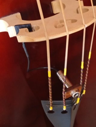 Pastilla Contrabajo Luthier Máxima Calidad
