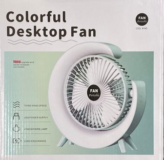 Ventilador Escritorio Portátil USB