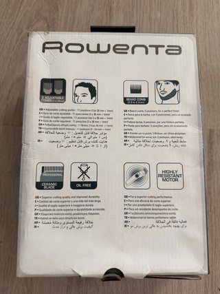 Cortapelos Rowenta Expertise Negro