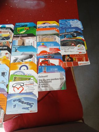 240 Schede Telefoniche Italia