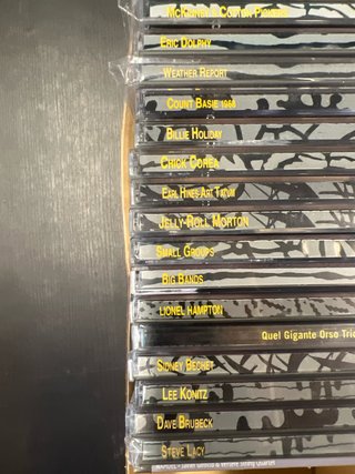 25 CD Jazz - Mai Suonati