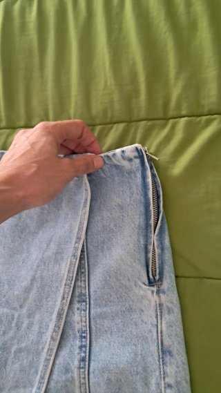 Falda pantalón vaquera talla S