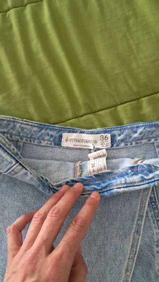 Falda pantalón vaquera talla S