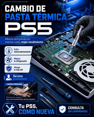 Reparación y Mantenimiento PS5