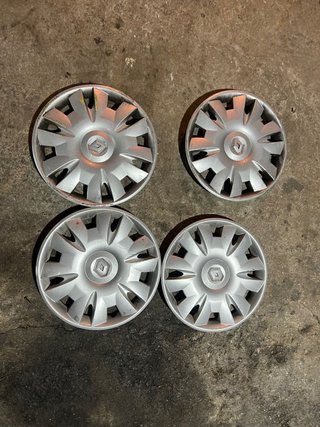 Juego tapacubos Renault Original 15