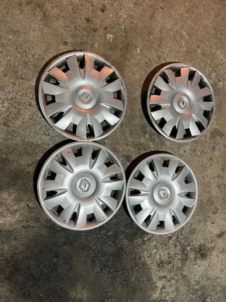 Juego tapacubos Renault Original 15