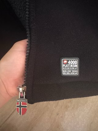 Chaqueta Geographical Norway Negra Talla XXL