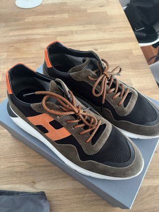 Zapatillas Hogan Marrón y Naranja