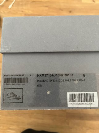 Zapatillas Hogan Marrón y Naranja