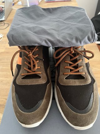 Zapatillas Hogan Marrón y Naranja