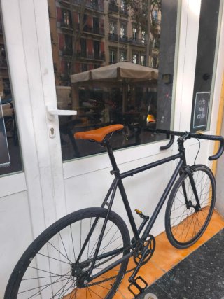 Bicicleta Single Speed Nera