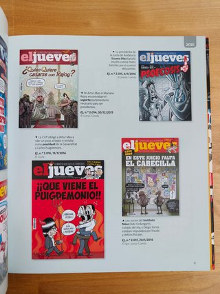 Las Portadas de El Jueves (2014-2020)