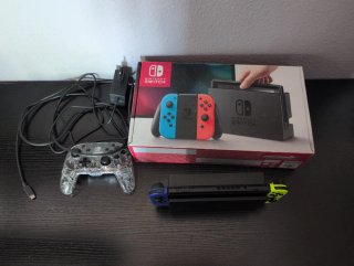 Nintendo Switch completa 2017 + Mando Pro opcional