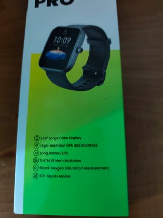 Amazfit Bip 3 Pro Smartwatch Nero