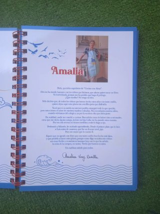 LIBRO Las recetas de Amalia (recetas gaditanas)