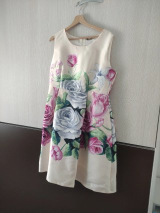 Vestido fiesta floral
