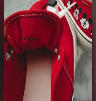 Zapatillas Disney Mickey Mouse x Lefties Rojas