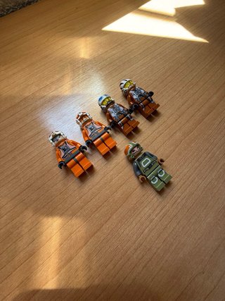 Confezione da 5 Minifigure Piloti Star Wars Lego