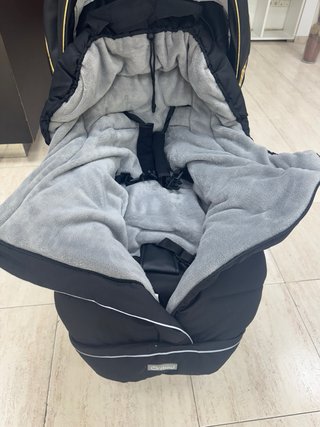 Saco para silla de paseo negro