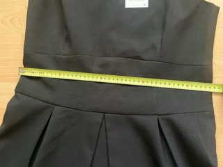 Vestido negro Zara Talla XL