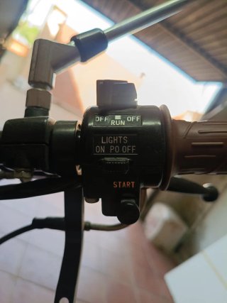 Yamaha SR250 Café Racer