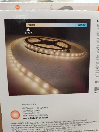 Tira LED 12W/m 2700K 5m IP65