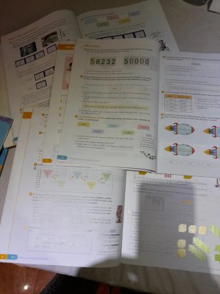 Libro matemáticas 5 primaria revuela sm. 3 libros