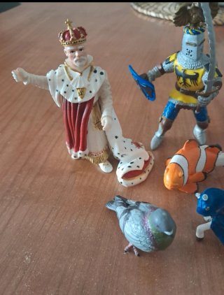 Lote de 5 figuras Papo.
