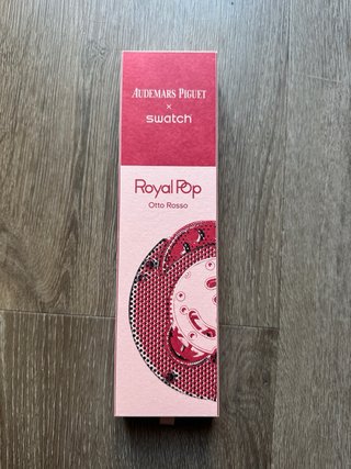 AP x Swatch Royal Pop Otto Rosso