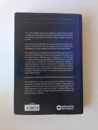 Noesi textos de filosofia per a les PAU