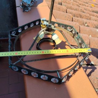 Lampadario e applique vintage anni '50