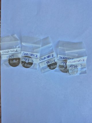 LOTE DE 102 MONEDAS ANTIGUAS D EUROPA NO REPETIDAS