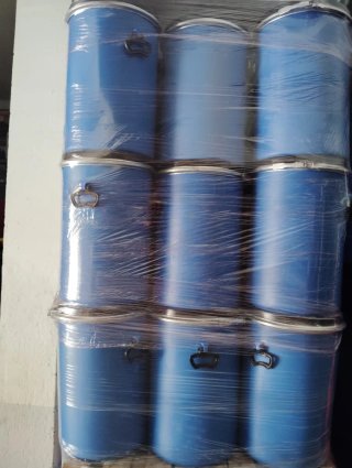 Bidones azules con asas cierre de ballesta herméti