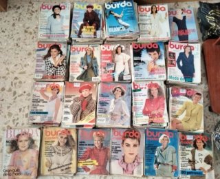 Lote revistas Burda 1/3 para Yuliya