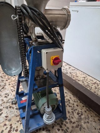 Picadora y embutidora de carne eléctrica industria