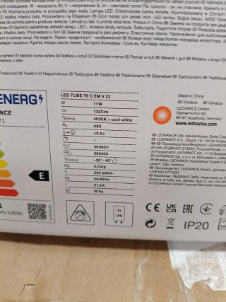 Tubo LED T9 C EM V 22 LEDVANCE