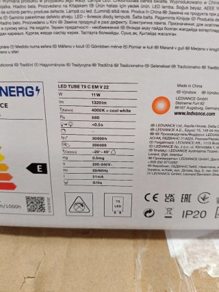 Tubo LED T9 C EM V 22 LEDVANCE