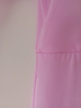 Vestido Valentina de fiesta rosa largo