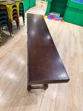 Mesa antigua nogal maciza abatible