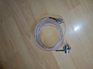 Cable de antena con conectores