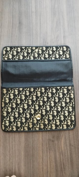 Bolso vintage Dior Monogram Marrón y Negro