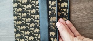 Bolso vintage Dior Monogram Marrón y Negro
