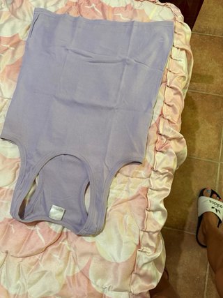 Camiseta tirantes lila Talla S