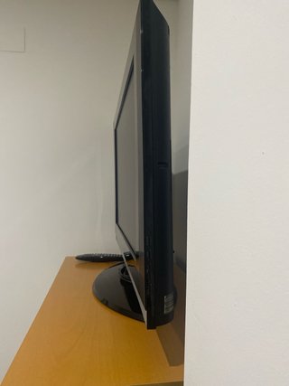 Televisor Samsung Negro y Plata