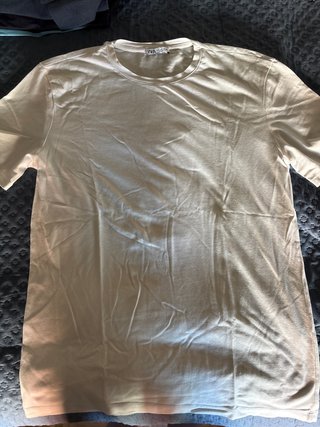 Camiseta Zara cuello redondo hombre talla L