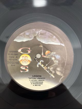 Vinilo Legion - Lethal Liberty