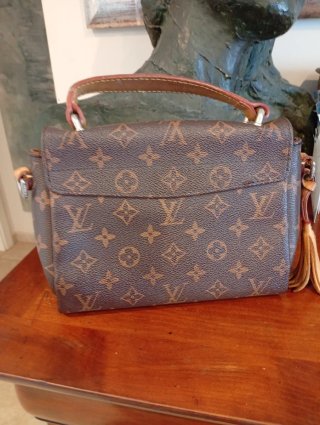 Bolso Louis Vuitton Vintage Marrón Dorado