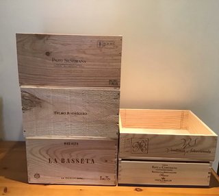 Pack de 13 cajas variadas sin tapa  ver fotos