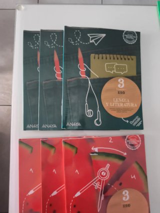 Libro de lengua y literatura de 3ESO