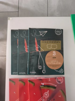 Libro de lengua y literatura de 3ESO